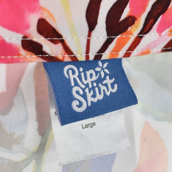 RipSkirt Hawaii Wrap Skirt Wildflower Watercolor - L - Picture 8 of 8